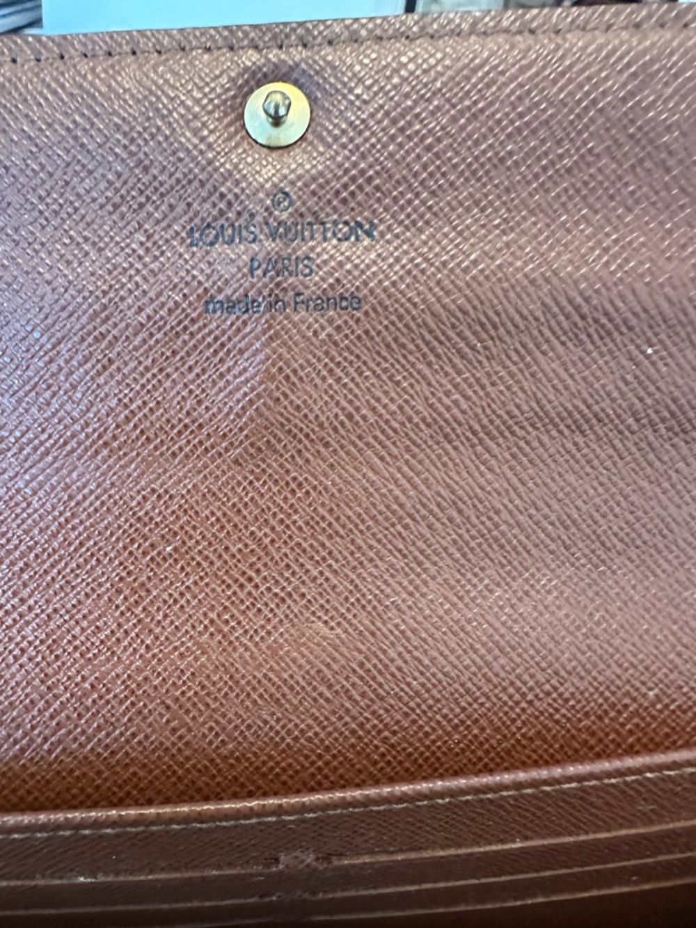 Louis Vuitton Monogram Sarah Wallet - Picture 6 of 7